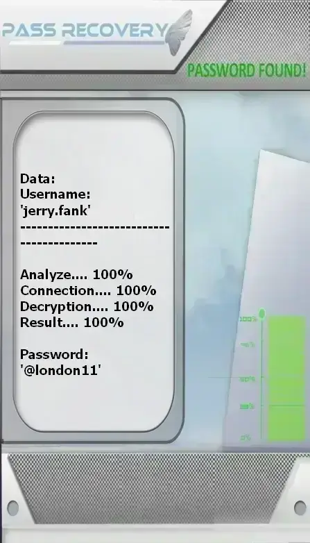 Décrypter les mots de passe X